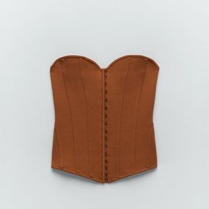 NWT Zara Corset Top